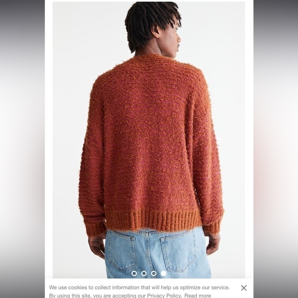 BDG Orange Fuzzer sweater Long Sleeve
Visit Jumper size Small S y2k J oversized - Picture 4 of 5